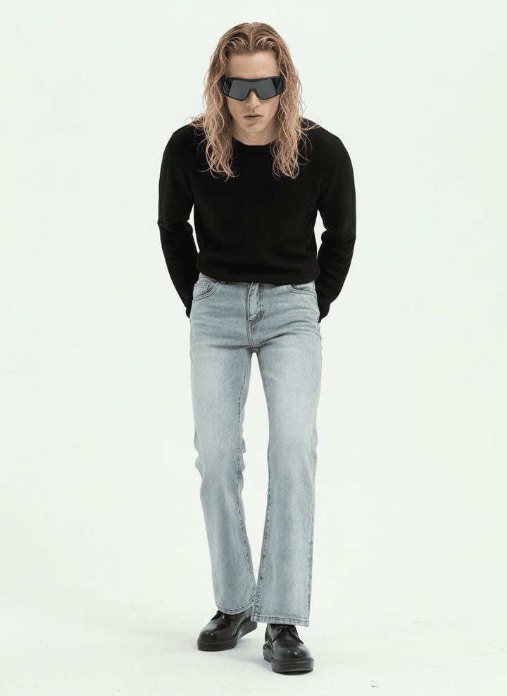 [HOHO] Stylish flare denim na14