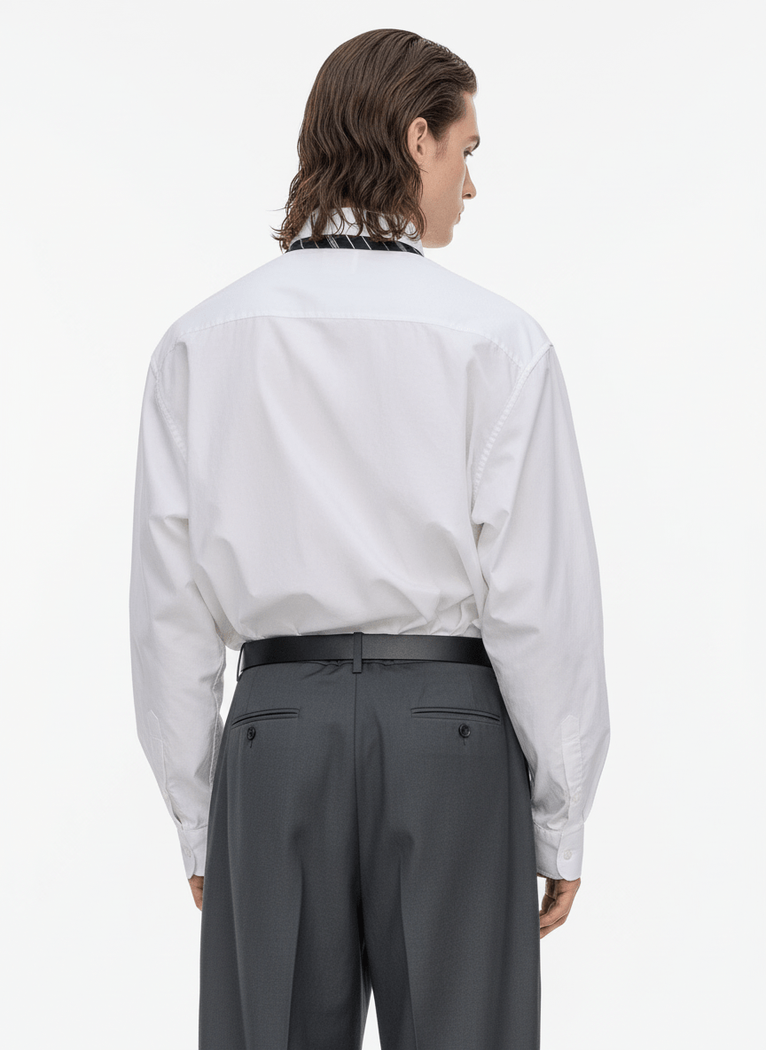 Leather British Backpack na863