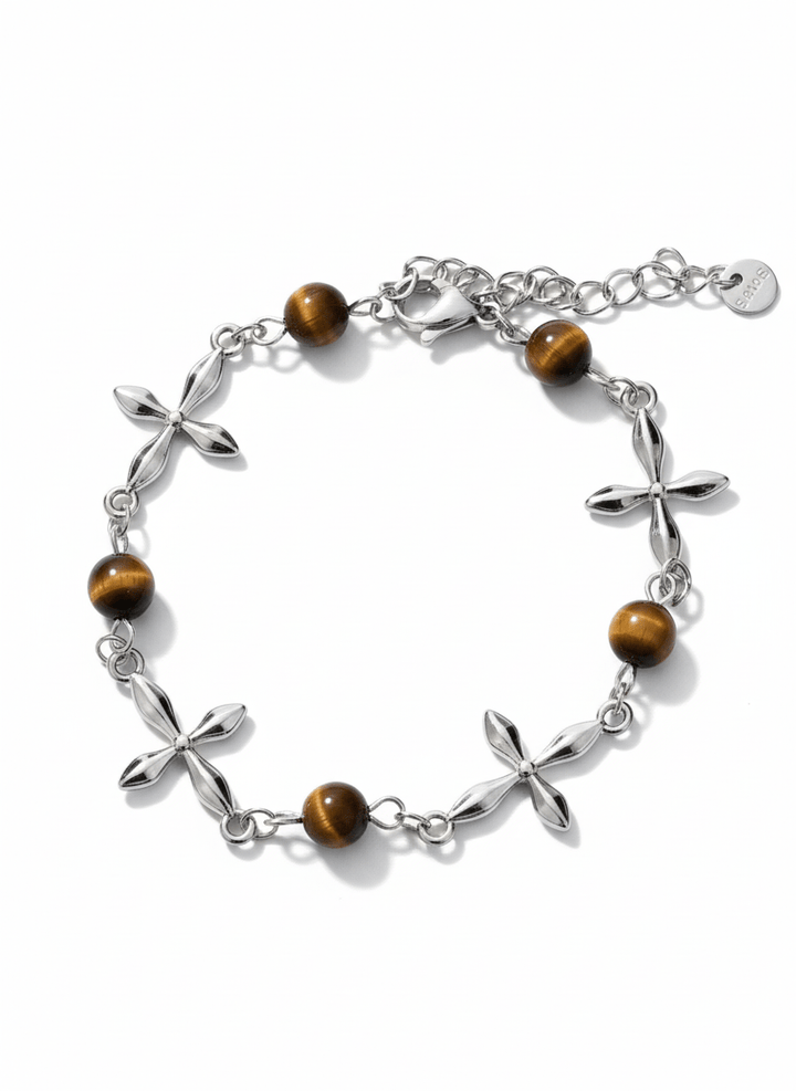 [CHEALIMPID] tiger eye stone bracelet na928