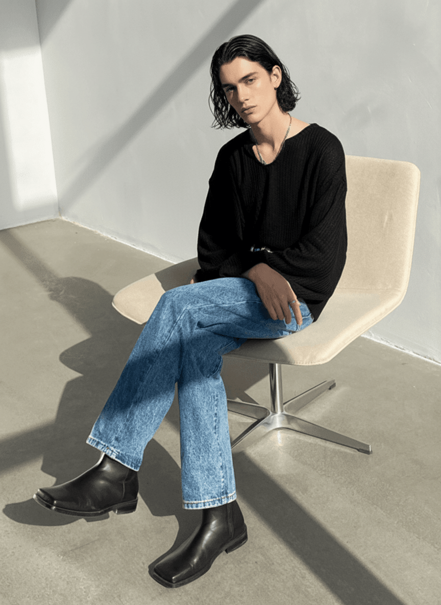 [GENESISBOY] thin bump t-shirt NA301