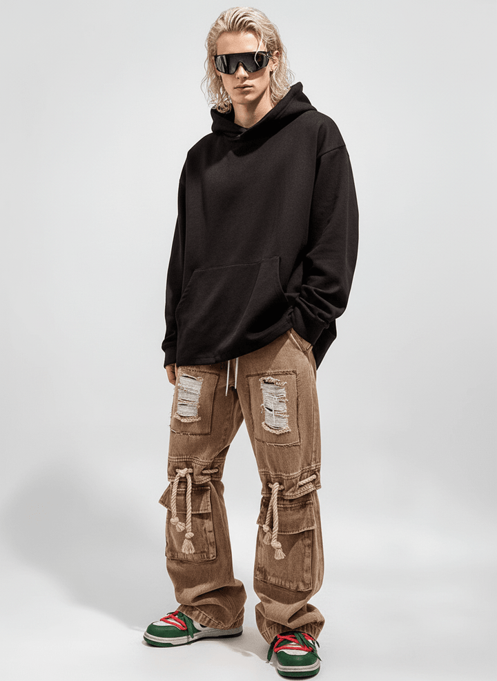 [UUCSCC] vintage straight wide leg pants na1328