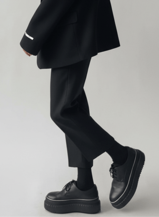 [David&amp;me] Center Press Ankle Slacks na19