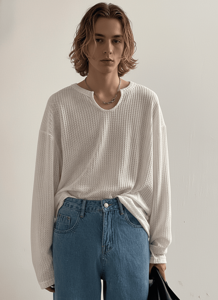 [GENESISBOY] thin bump t-shirt NA301