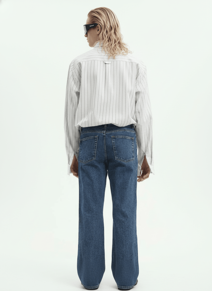 [HOHO] Stylish flare denim na14