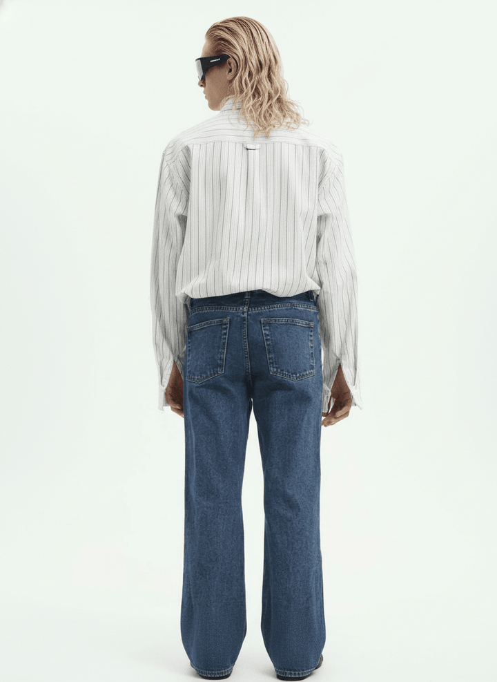 [HOHO] Stylish flare denim na14