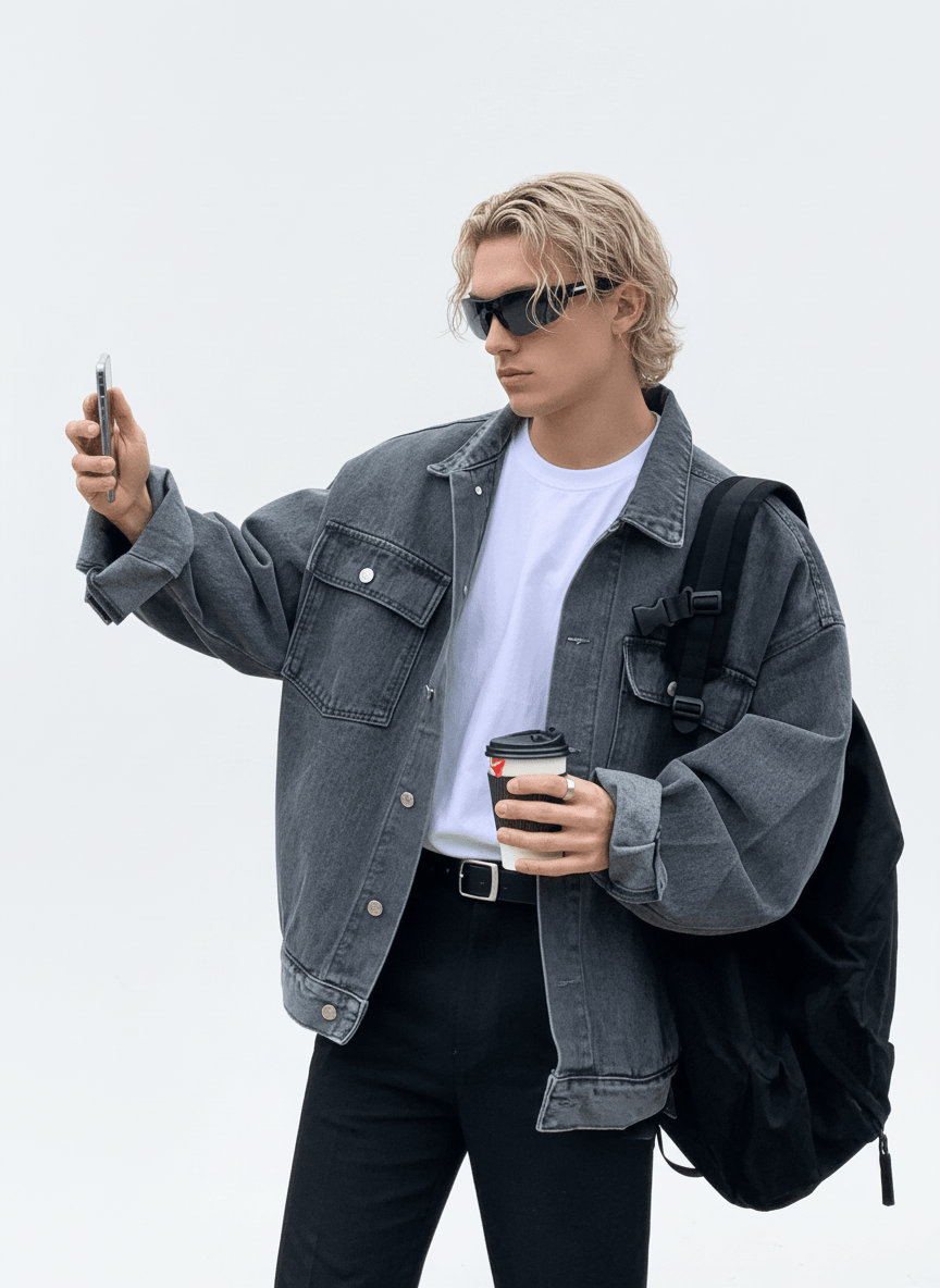 [MRCYC] Trend Over Denim Jacket na616