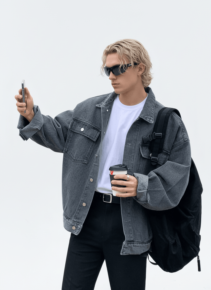 [MRCYC] Trend Over Denim Jacket na616