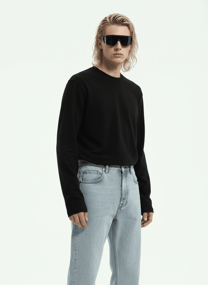 [HOHO] Stylish flare denim na14