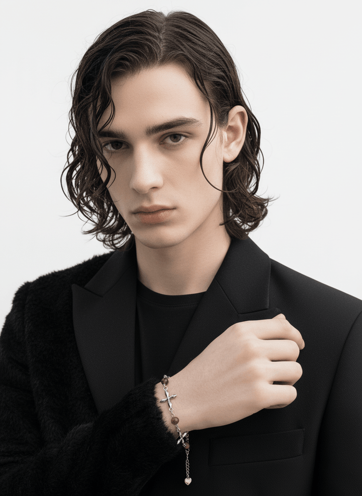 [CHEALIMPID] tiger eye stone bracelet na928