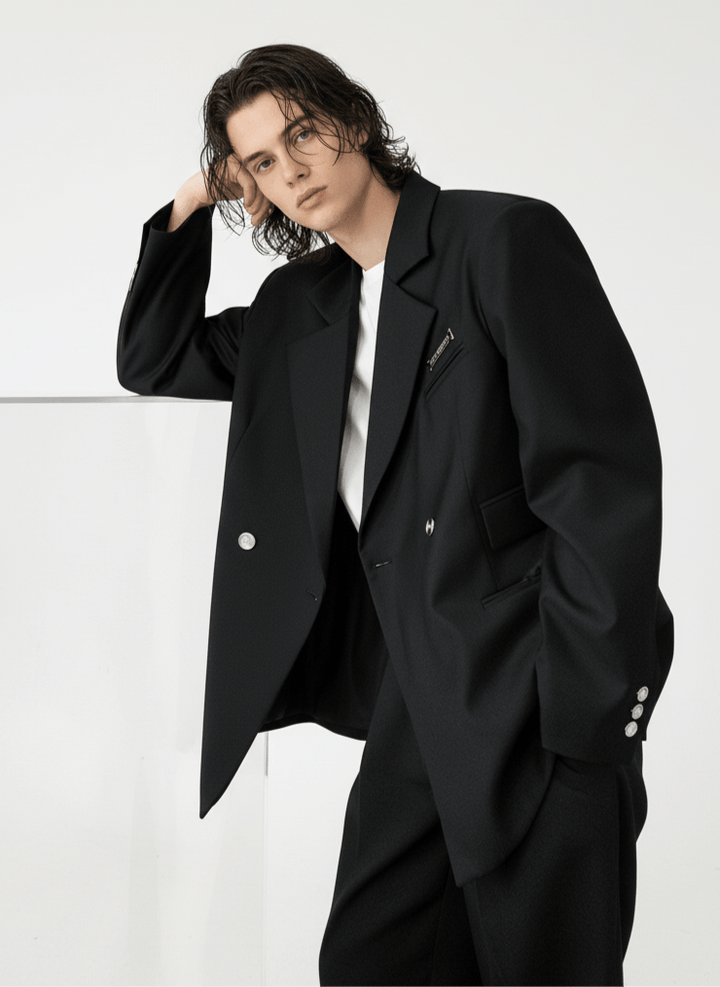 [ONELYC1NS] Korean loose suit na1005