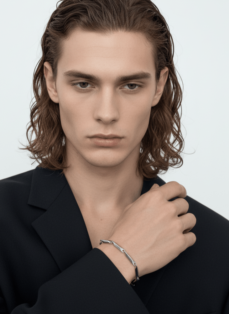 Rhombus Bamboo Chain Bracelet NA738