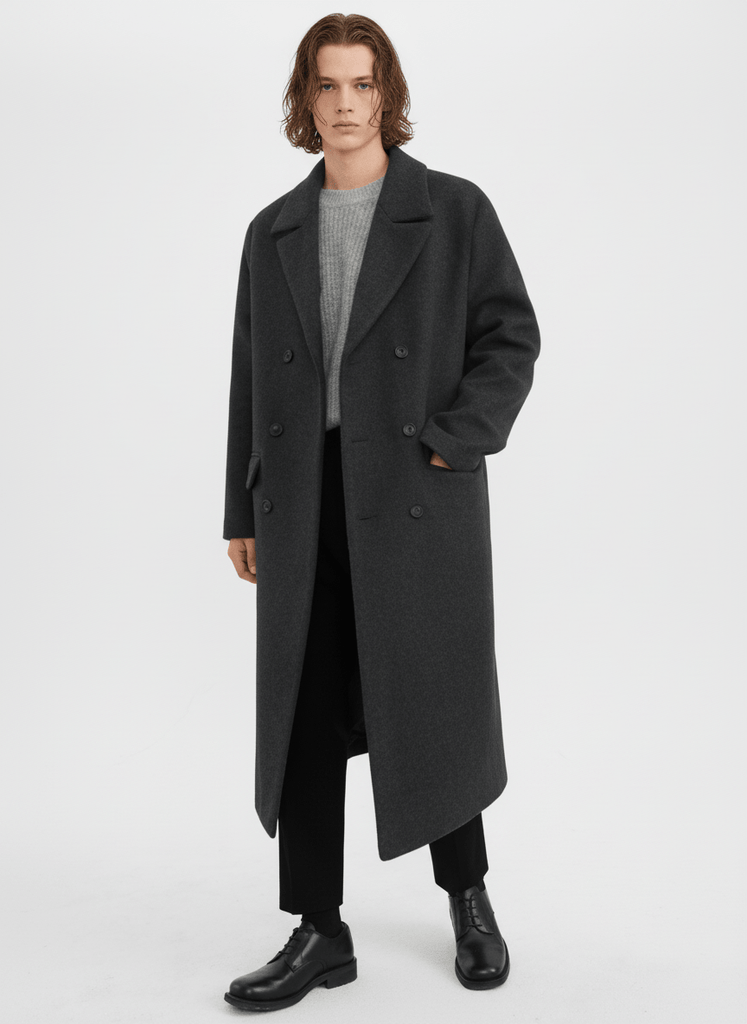 MRCYC] ダブルブレストロングコート NA560 – Nanostudio
