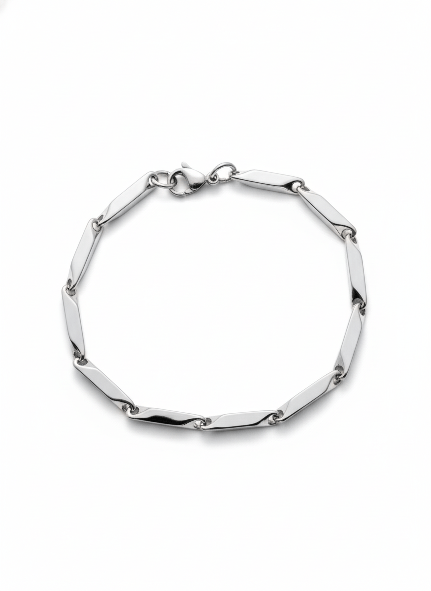 Rhombus Bamboo Chain Bracelet NA738