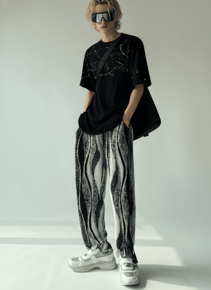 [MRCYC] PATTERN PANT NA126