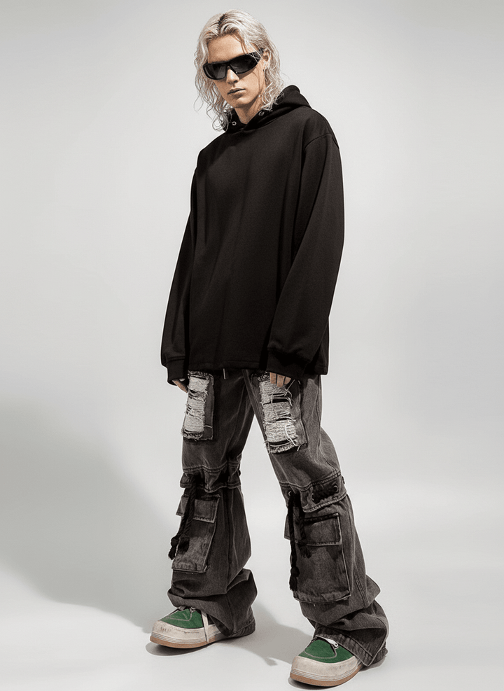 [UUCSCC] vintage straight wide leg pants na1328