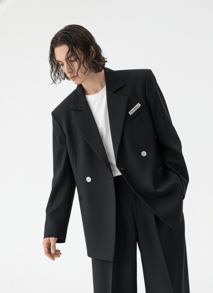 [ONELYC1NS] Korean loose suit na1005