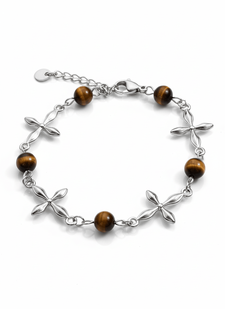 [CHEALIMPID] tiger eye stone bracelet na928