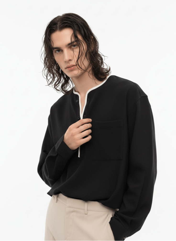 [MRCYC] loose pullover shirt na1045