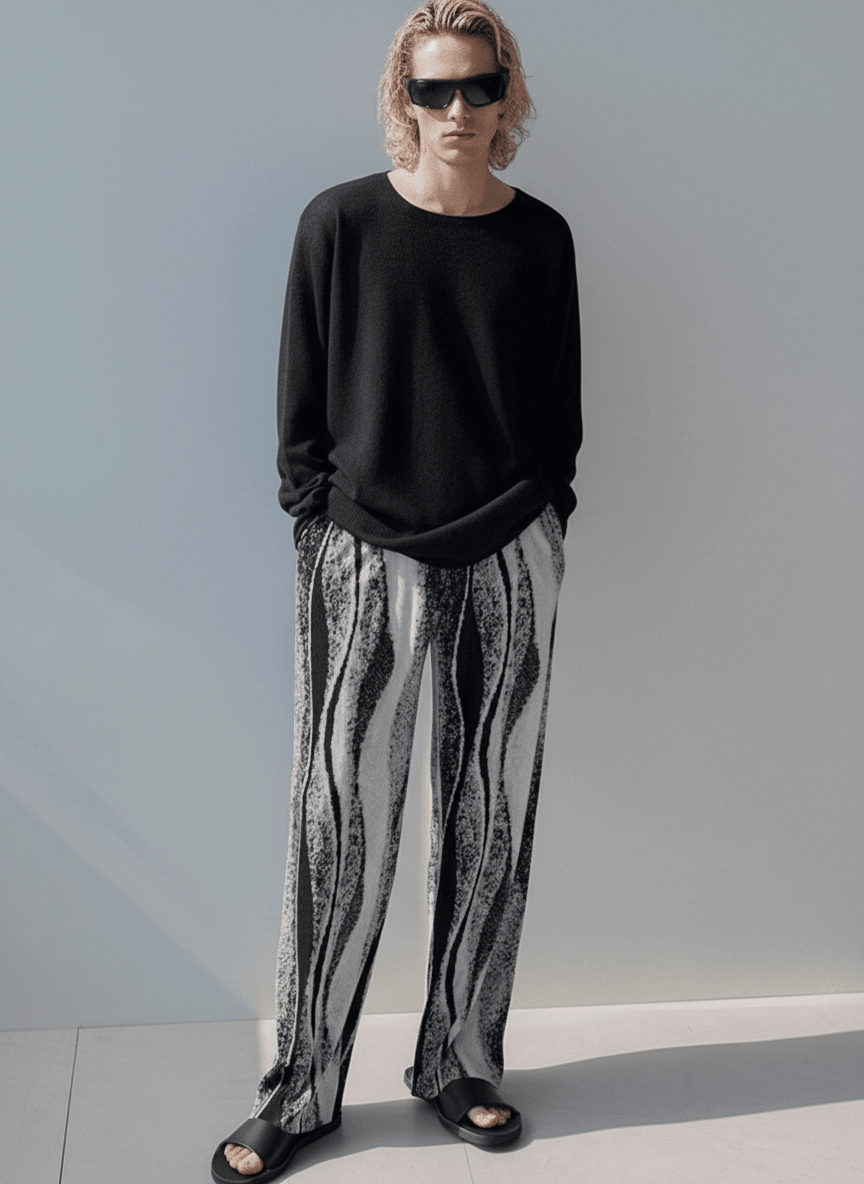 [MRCYC] PATTERN PANT NA126