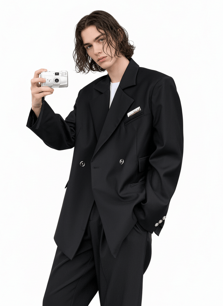 [ONELYC1NS] Korean loose suit na1005