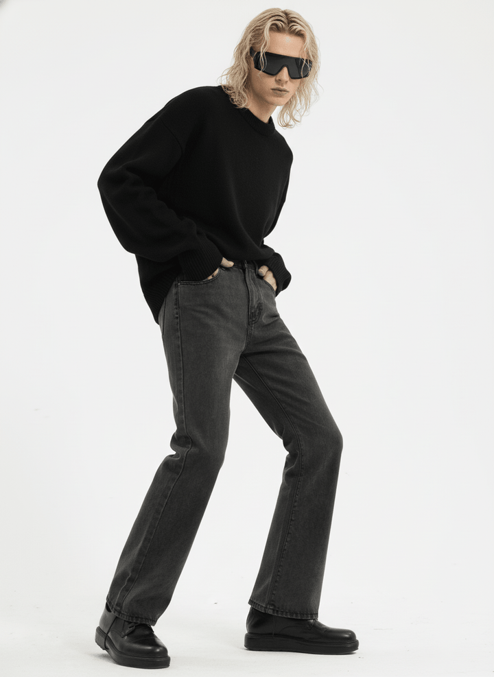 [HOHO] Stylish flare denim na14