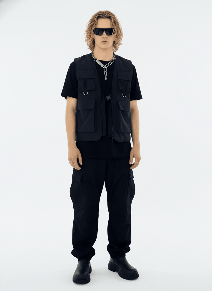 steel thick chain personalized necklace na707