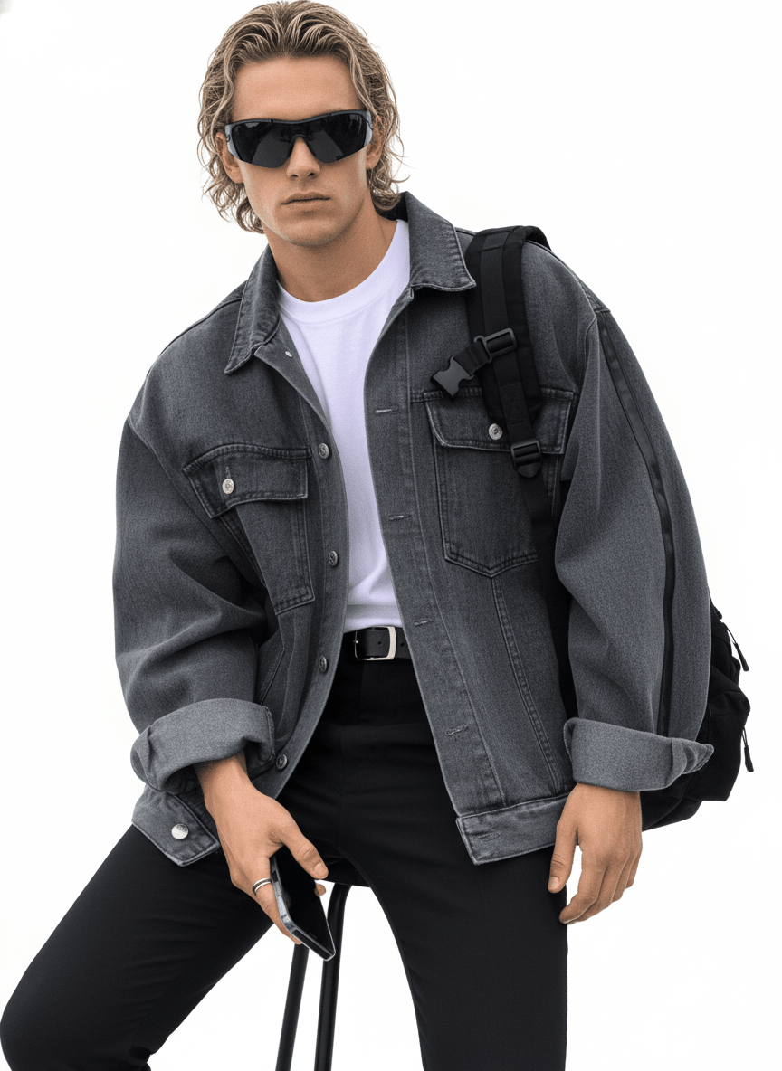 [MRCYC] Trend Over Denim Jacket na616