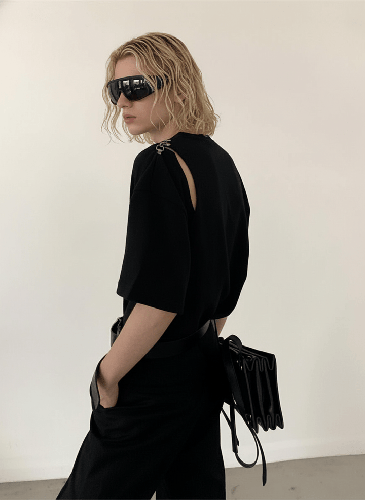 [AutumnWind] deconstructed design t-shirt na1233