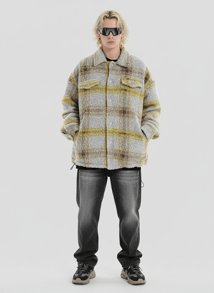 [INSstudios] Tweed Cotton Jacket na1638