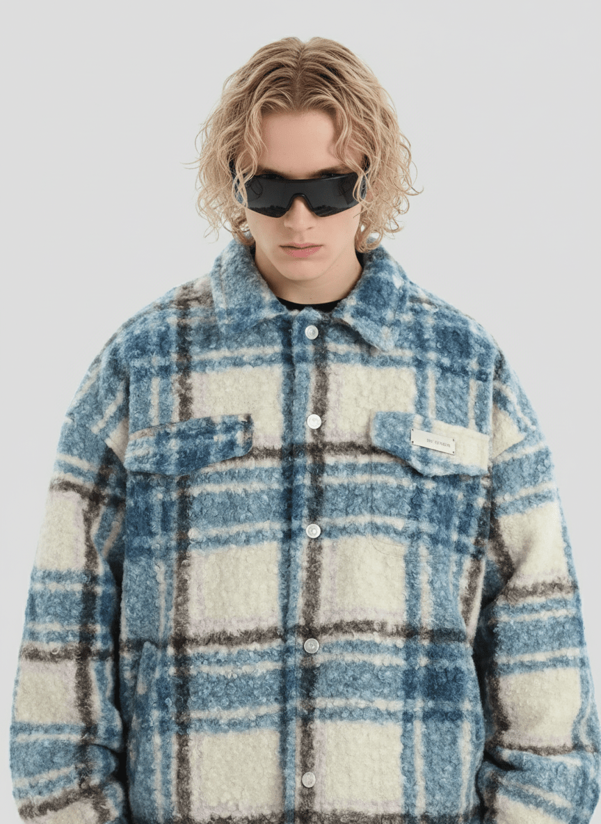 [INSstudios] Tweed Cotton Jacket na1638