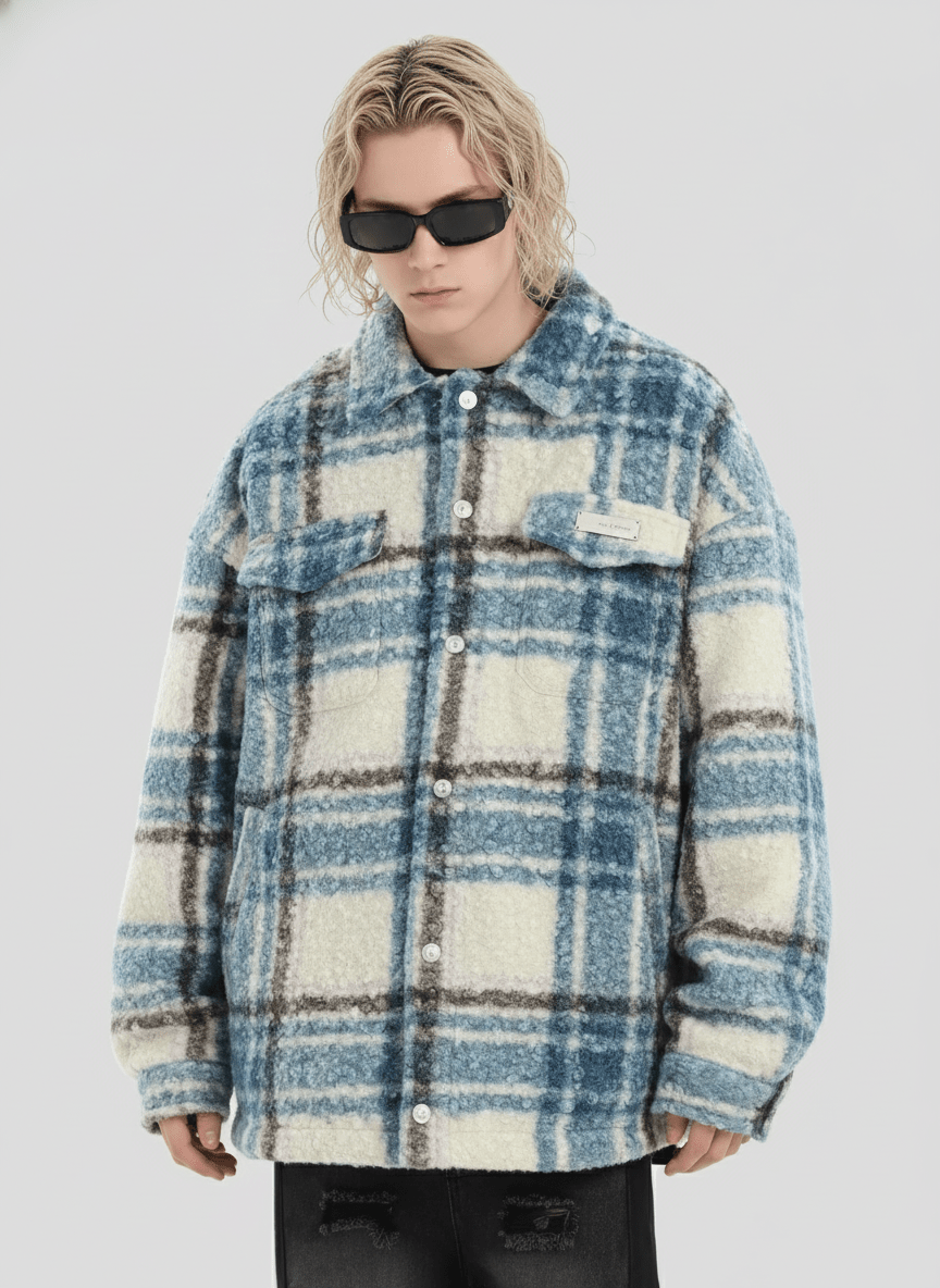 [INSstudios] Tweed Cotton Jacket na1638