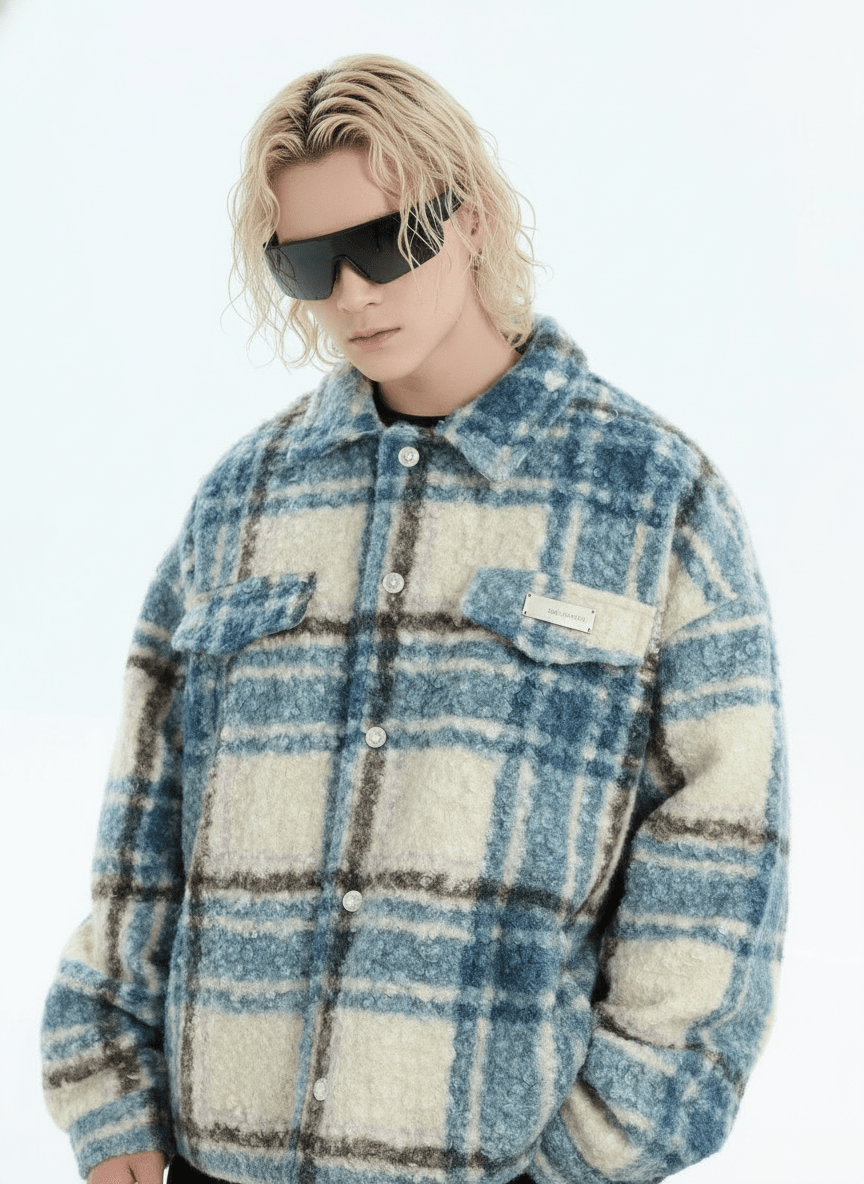 [INSstudios] Tweed Cotton Jacket na1638