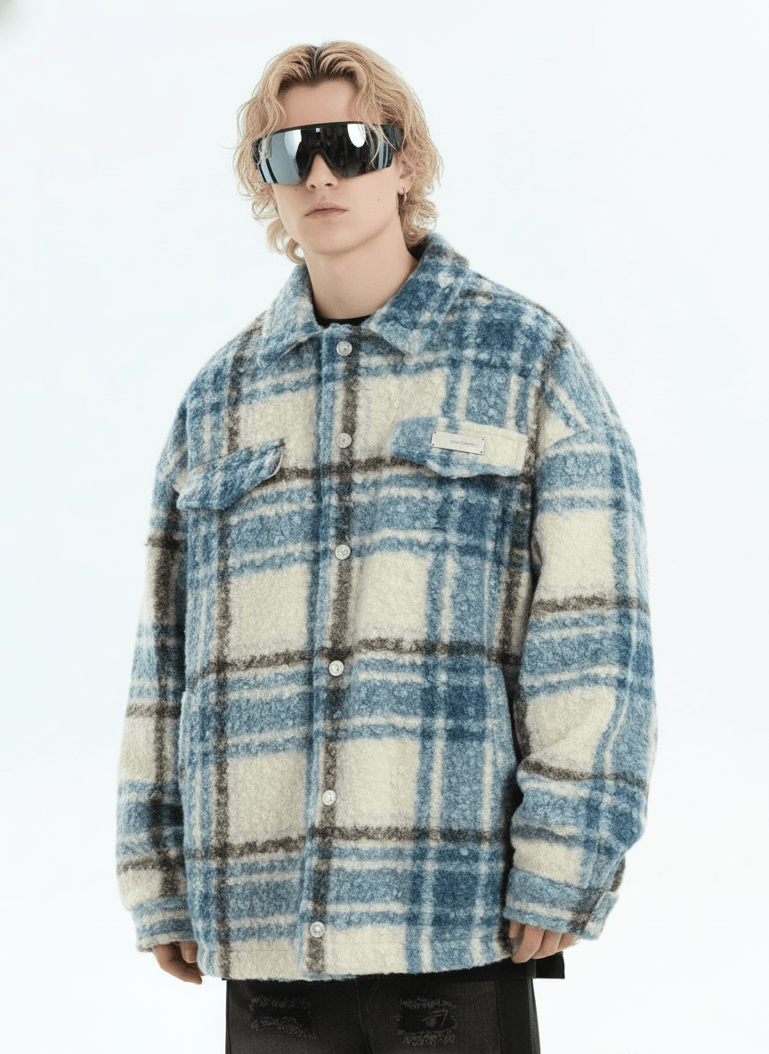 [INSstudios] Tweed Cotton Jacket na1638