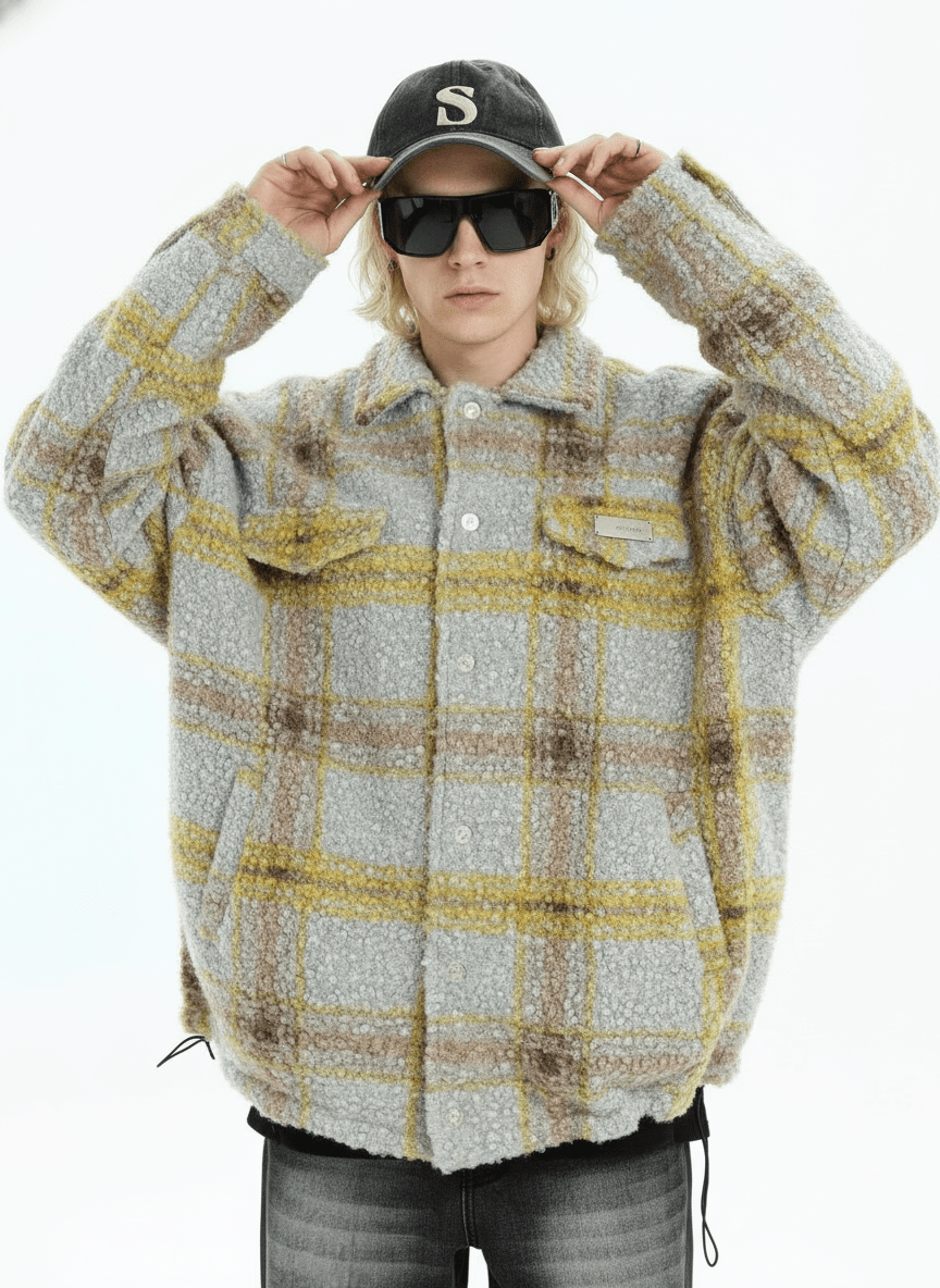 [INSstudios] Tweed Cotton Jacket na1638