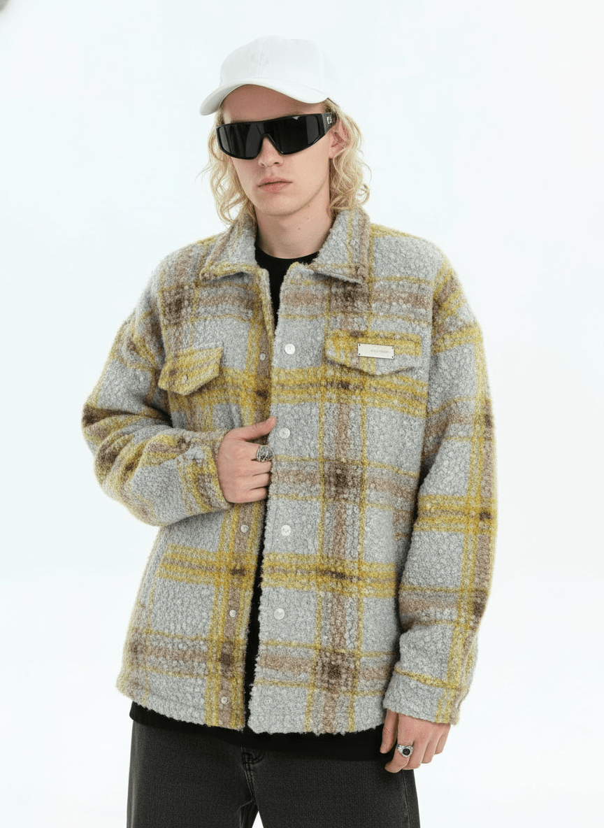 [INSstudios] Tweed Cotton Jacket na1638