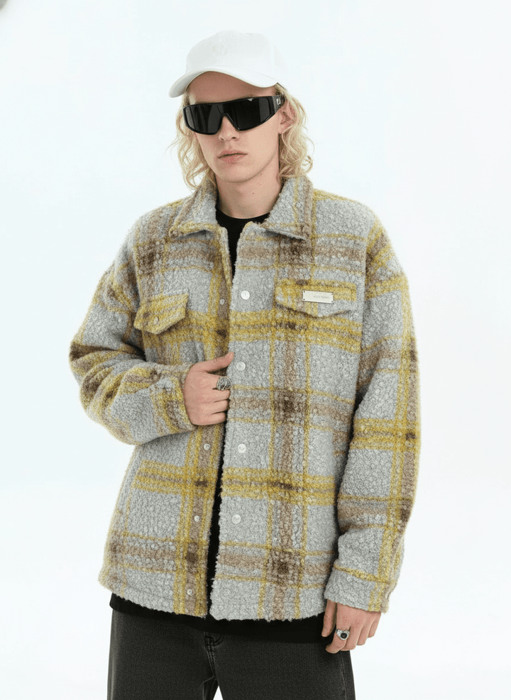 [INSstudios] Tweed Cotton Jacket na1638