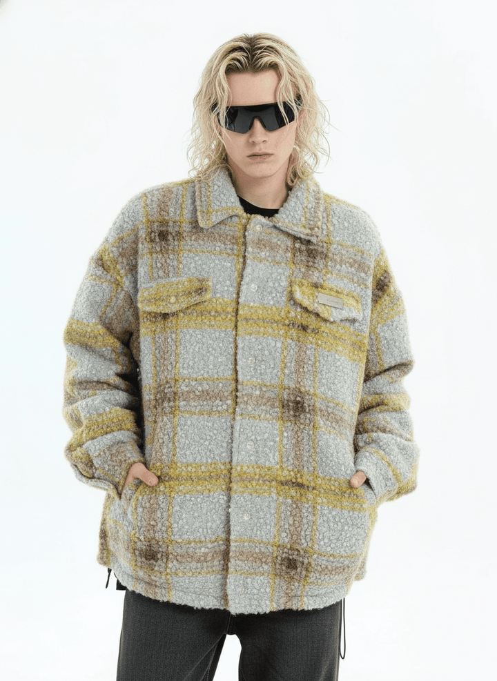 [INSstudios] Tweed Cotton Jacket na1638