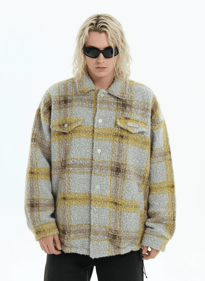 [INSstudios] Tweed Cotton Jacket na1638