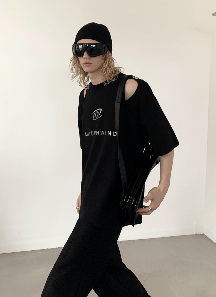 [AutumnWind] deconstructed design t-shirt na1233