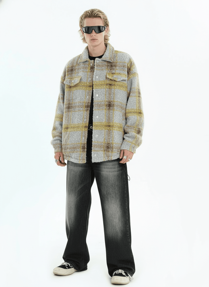 [INSstudios] Tweed Cotton Jacket na1638