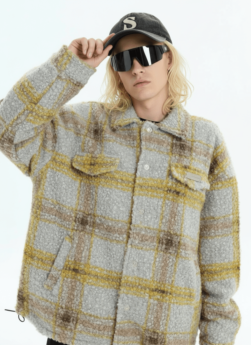 [INSstudios] Tweed Cotton Jacket na1638