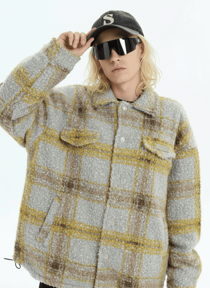 [INSstudios] Tweed Cotton Jacket na1638