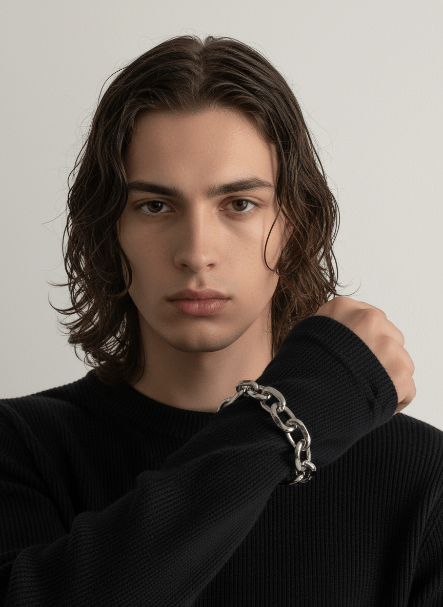 [CHEALIMPID] Chain Heavy Duty Bracelet na870