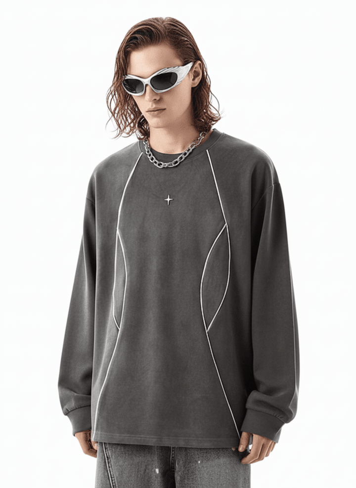 [TREND ST] round neck sweater na1856