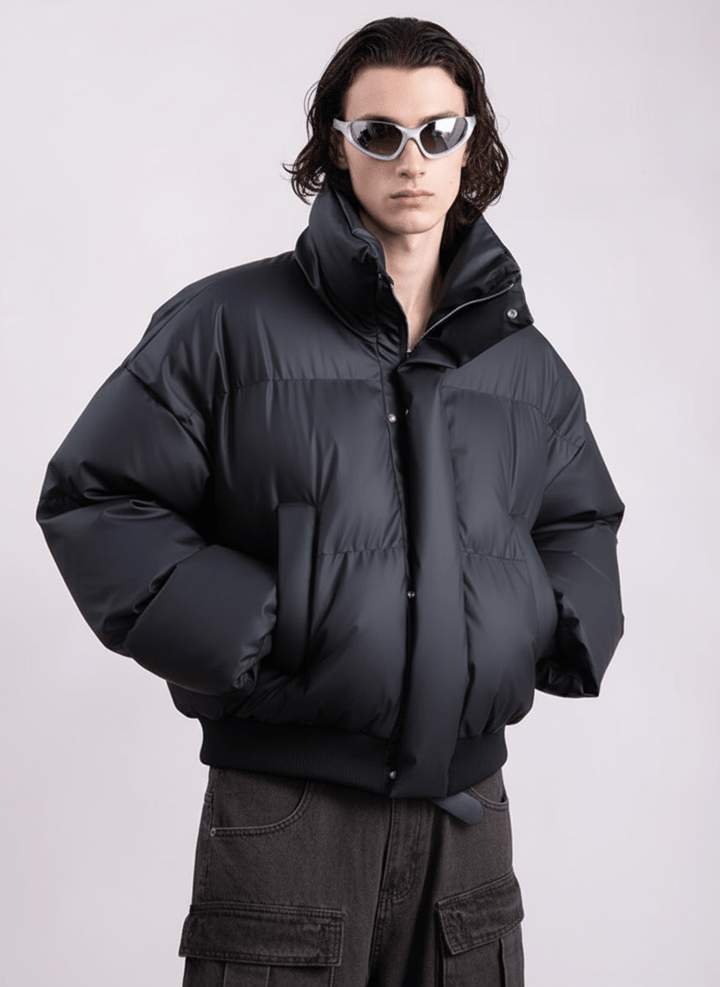 [PLAN1ONE] loose short jacket na1665