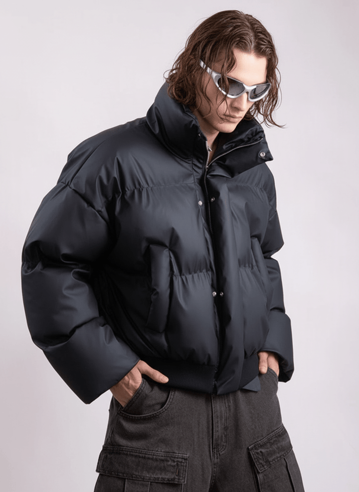 [PLAN1ONE] loose short jacket na1665