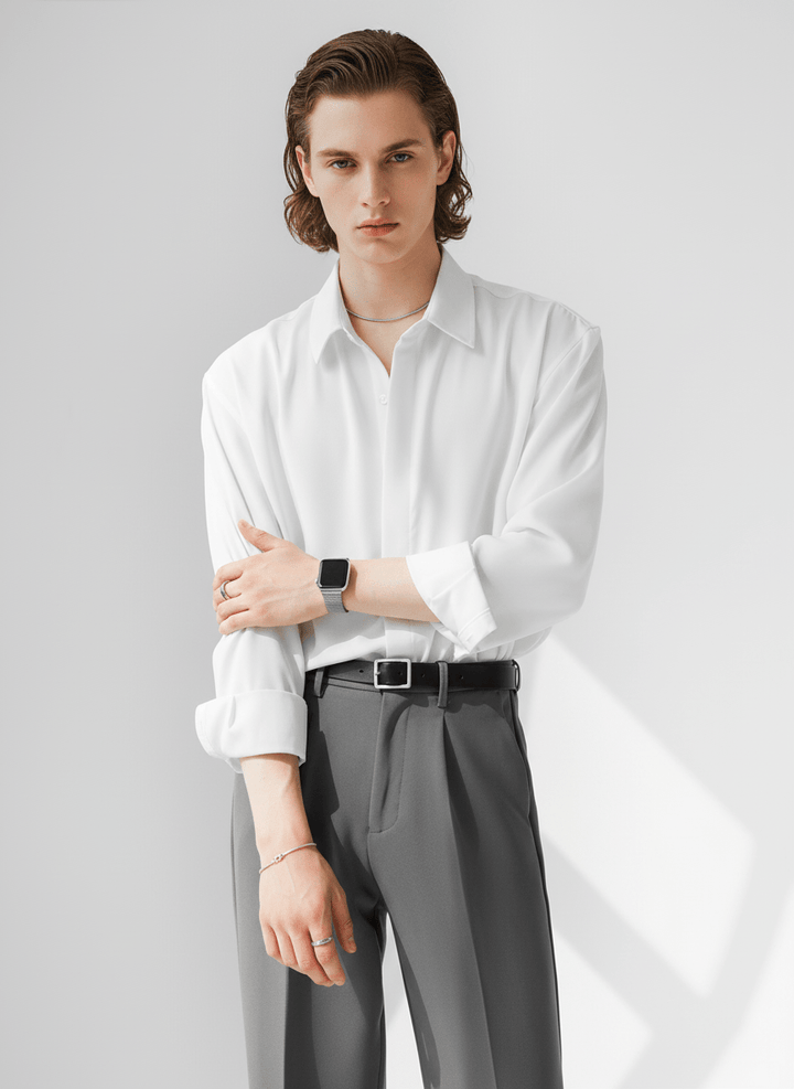 [HOHO] Simple Design Shirt NA120