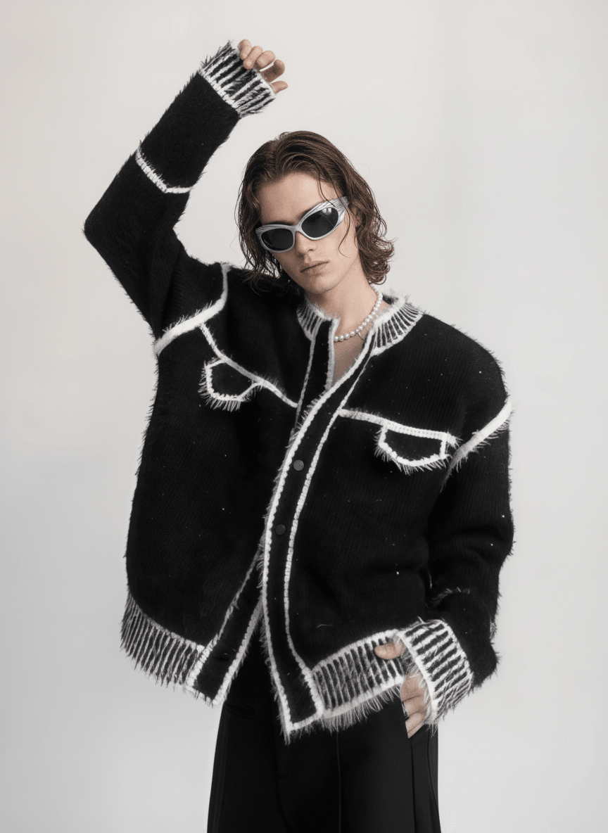 [ACETAILORS] lazy sweater cardigan jacket na1808