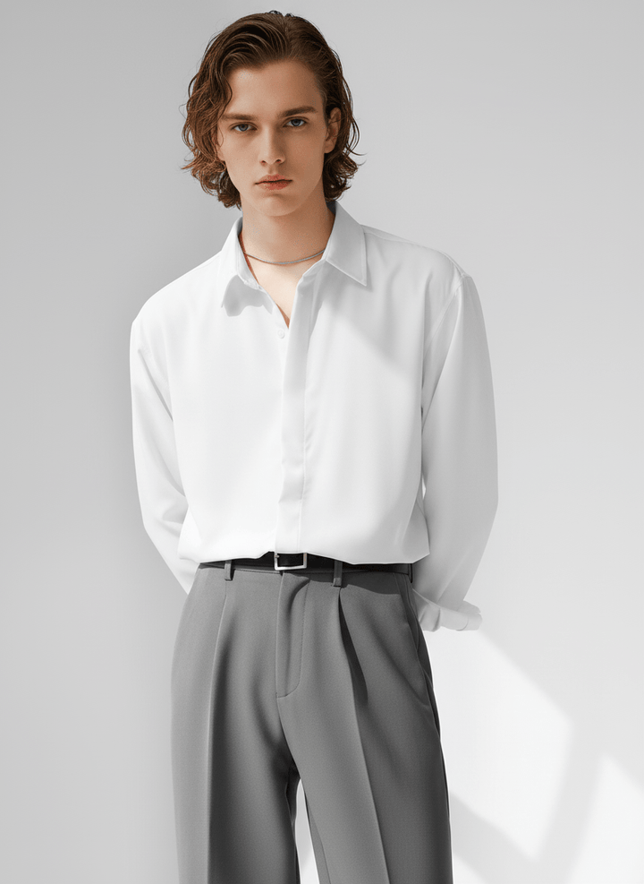 [HOHO] Simple Design Shirt NA120