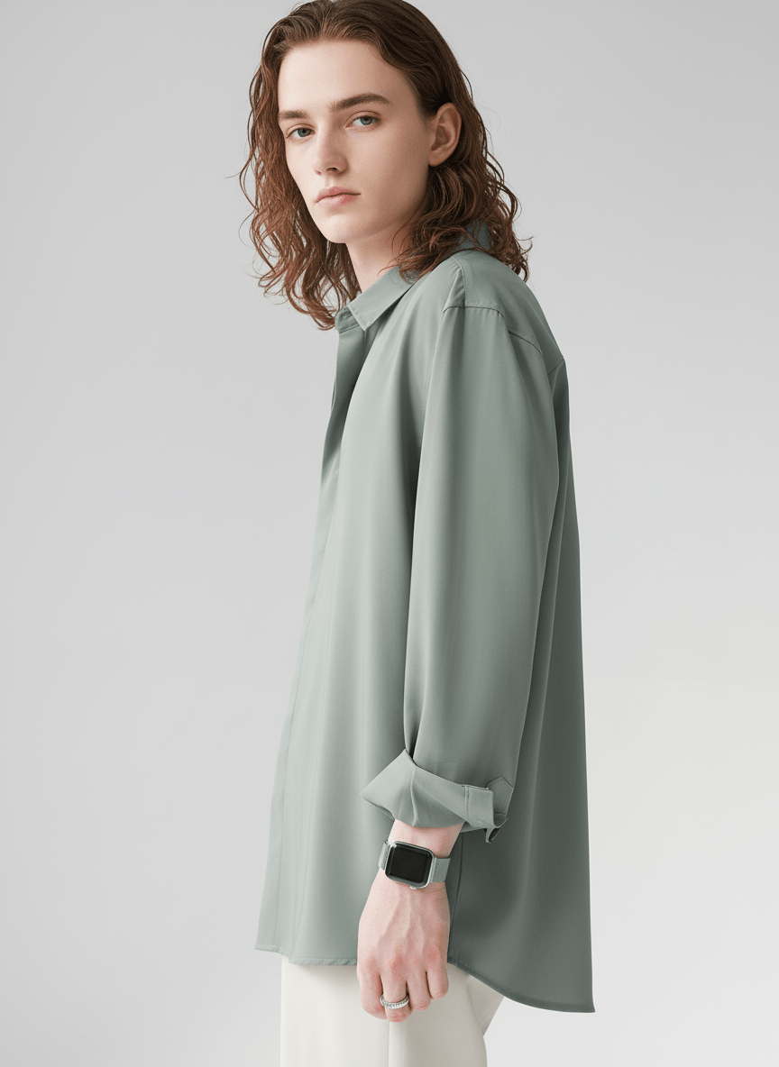 [HOHO] Simple Design Shirt NA120